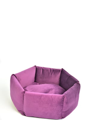 Лежак шестикутний - фіолетовий, 43х13 см | 6702167