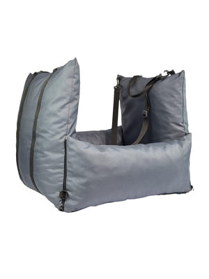 Автокрісло-лежак-сумка - 60х50х55 см, сірий | 6702196