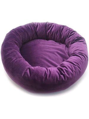 Лежак круглий - фіолетовий, 43х13 см | 6702250
