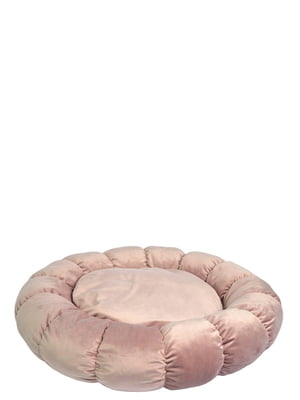 Лежак круглий - рожевий, 60х15 см | 6702489