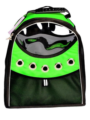 Рюкзак-переноска - зелений, 20х30х33 см | 6702603