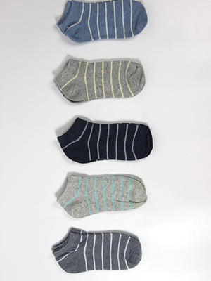 Комплект різнокольорових шкарпеток (5 пар) | 6700165