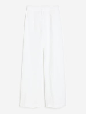 Розкльошені білі штани | 6589716