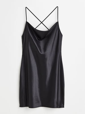 Сукня у білизняному стилі чорна | 6695918