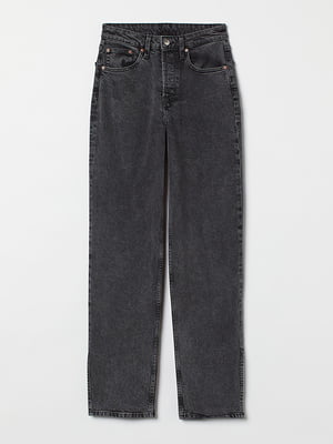 Прямые черные джинсы | 6696052