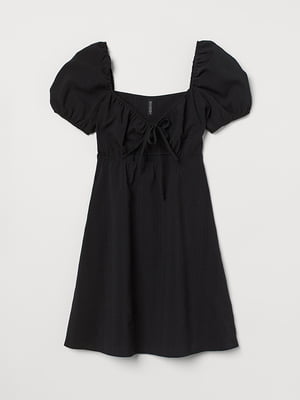 Платье А-силуэта черное | 6696112