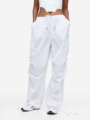 Спортивные белые брюки | 6696325