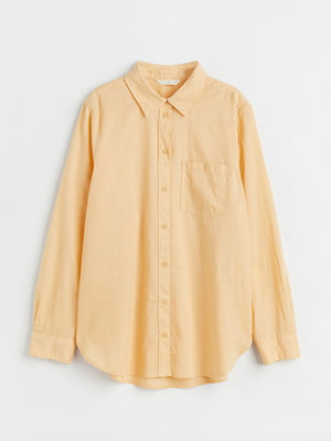 Рубашка желтая | 6696546