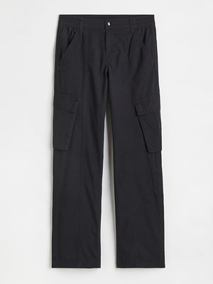 Черные брюки—карго | 6696628