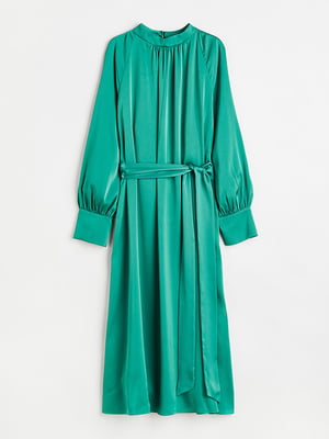 Сукня А-силуету зелена | 6696737