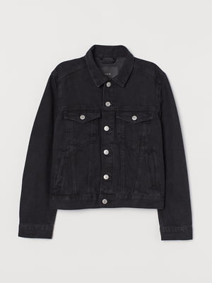 Куртка джинсовая черная | 6696807
