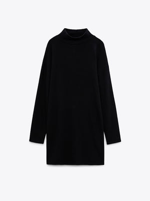 Платье-свитер черное | 6696851