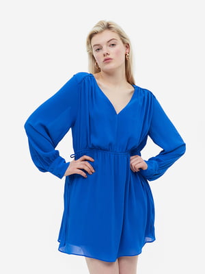 Сукня А-силуету синя | 6696862