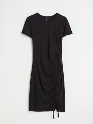 Платье-футболка черное | 6696871
