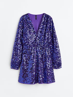 Платье вечернее фиолетовое с блеском | 6696933
