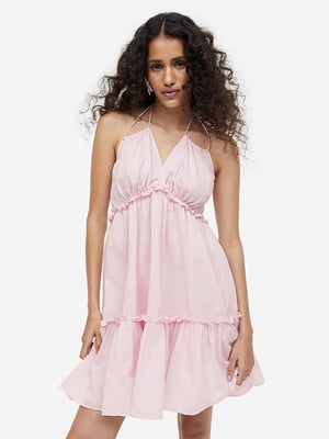 Сукня А-силуету рожева | 6697077