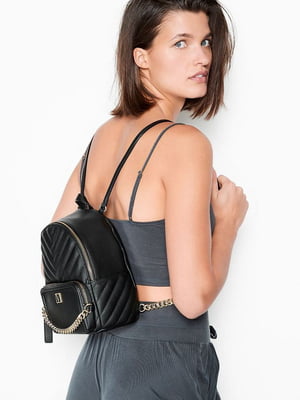 Рюкзак міський чорний Small Backpack 25 х 21 см х 13 см | 6704988