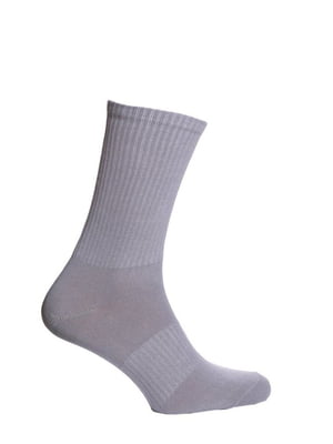 Шкарпетки сірі Ribbed Socks | 6704378