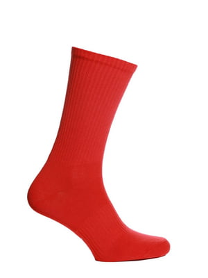 Шкарпетки червоні Ribbed Socks | 6704382