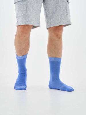 Шкарпетки класичні світло-сині | 6704731