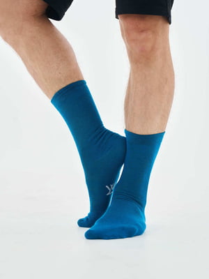 Шкарпетки класичні сині | 6704732