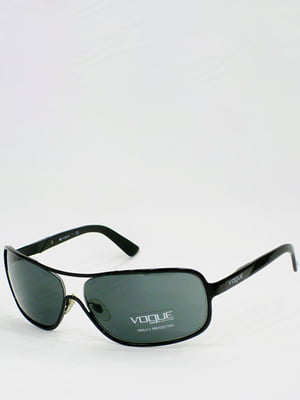 Сонцезахисні окуляри з оригінальними дужками та логотипом бренду на них | 6706302