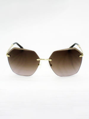 Сонцезахисні окуляри з оригінальною формою лінз | 6706362