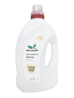 Жидкое мыло DeLaMark Цитрусовое настроение 4 л | 6263211