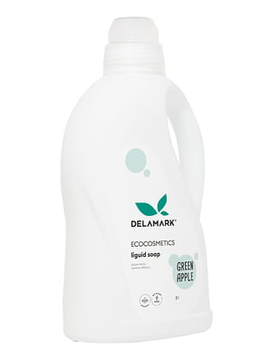 Жидкое мыло DeLaMark Зеленое яблоко 2 л | 6263222