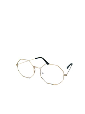 Іміджеві сонцезахисні окуляри з блакитним антивідблиском у комплекті з футляром та серветкою | 6706151