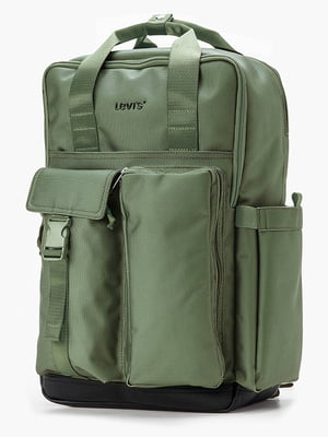 Рюкзак зелений з кишенями | 6712456