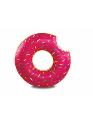Надувной круг Пончик Pink (120 см) | 6713527
