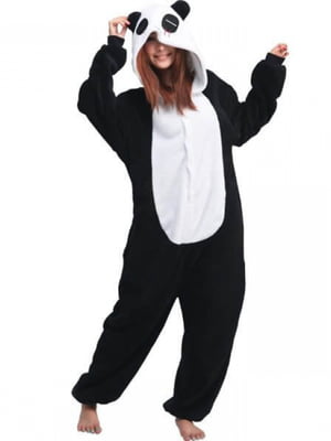 Пижама кигуруми черно-белая “Панда” | 6713568