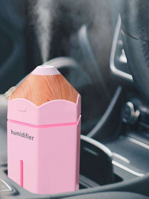 Міні зволожувач повітря Pencil humidifier Pink | 6713616