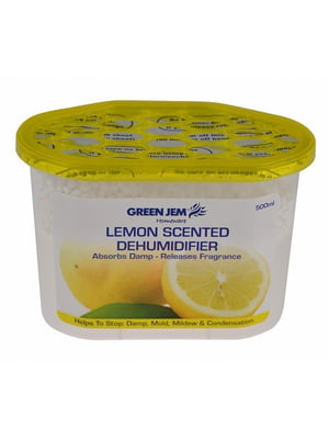 Ароматизований вологопоглинач від вологи, плісняви, запахів Lemon (500 г) | 6713695