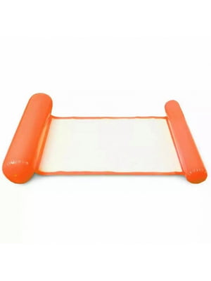 Водный надувной матрас-гамак сетка 108х60 см (Оранжевый) | 6713780