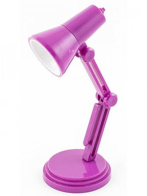 Міні лампа для читання книг з кріпленням фіолетова | 6713800