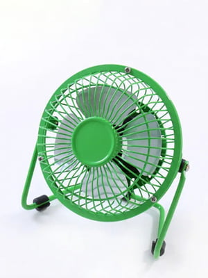 Usb mini fun - вентилятор для ноутбука зелений | 6713811