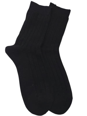 Шкарпетки теплі з ангорою "Winter Selection" чорні | 6714286