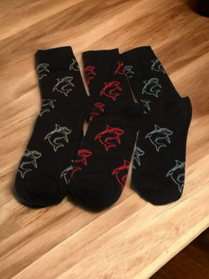 Набір шкарпеток «Shark Team» 2 пари | 6714510