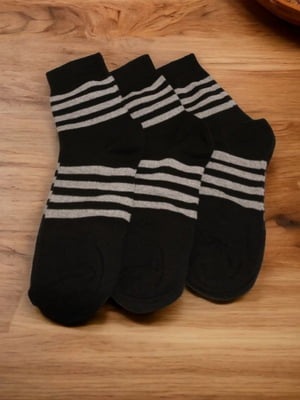 Набір шкарпеток “Black and White” 3 пари | 6714526