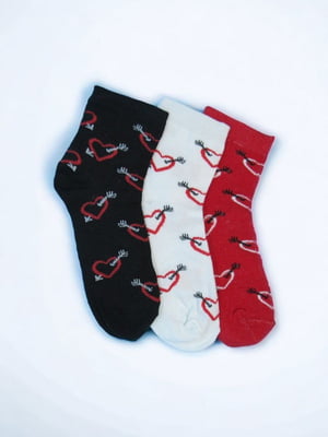 Набір шкарпеток “Потрійний Амур” 3 пари | 6714560