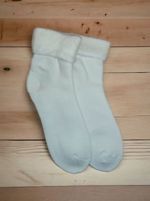 Термо шкарпетки «Winter Time» молочні  | 6714707