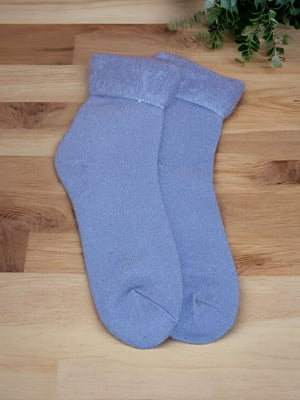 Термо шкарпетки «Winter Time» сині  | 6714708