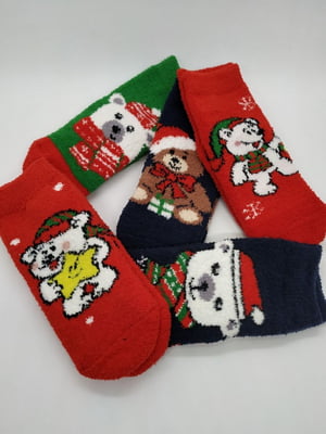 Дитячі новорічні шкарпетки | 6714955