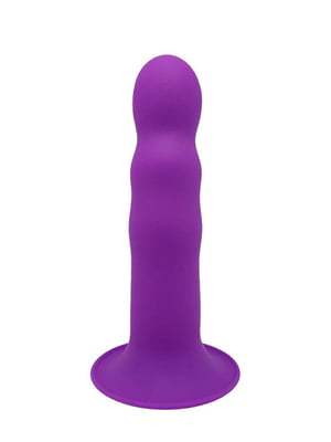 Дилдо з присоскою Adrien Lastic Hitsens 3 Purple, відмінно для страпона, діаметр 4,1 см, довжина 18, | 6715039
