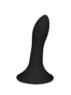 Дилдо з присоскою Adrien Lastic Hitsens 5 Black, відмінно для страпона, діаметр 2,4 см, довжина 13 с | 6715041