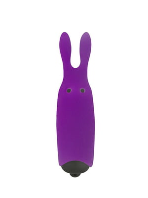 Віброкуля Adrien Lastic Pocket Vibe Rabbit Purple зі стимулювальними вушками | 6715051
