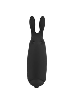 Віброкуля Adrien Lastic Pocket Vibe Rabbit Black зі стимулювальними вушками | 6715052