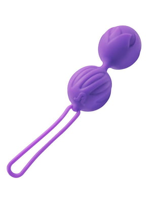 Вагінальні кульки Adrien Lastic Geisha Lastic Balls Mini Violet (S), діаметр 3,4 см, маcа 85 г | 6715056